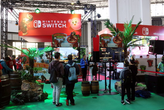 The Nintendo zone at last year's convention (by ACN)